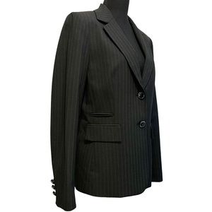 Antonio Milani -Pinstripe Blazer- Color: Black Size 8